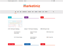 Tablet Screenshot of marketiniz.com